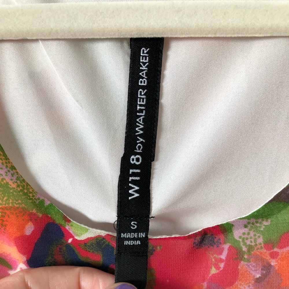 Walter baker long floral dress